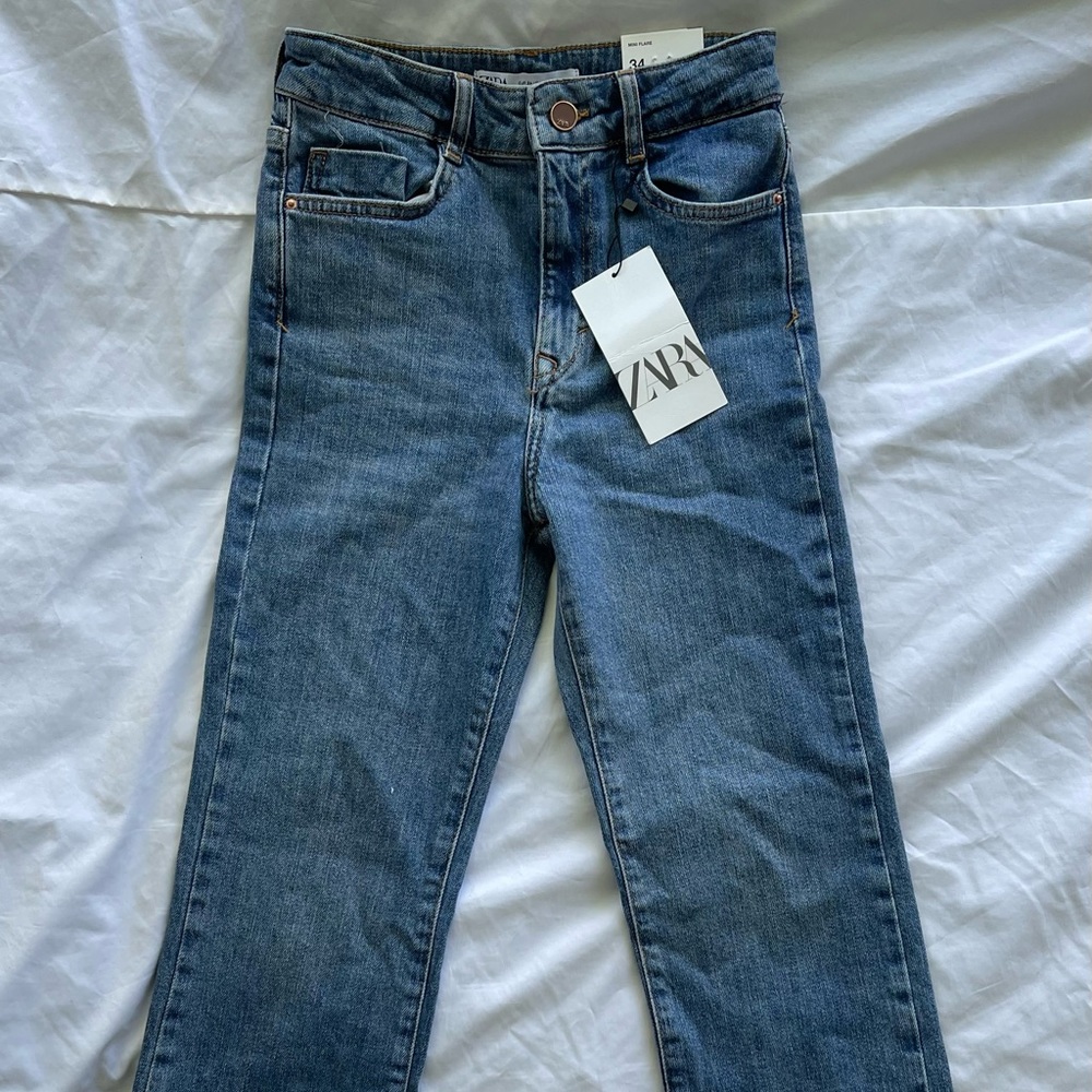 Jeans Zara skinny capri woman New with tag
